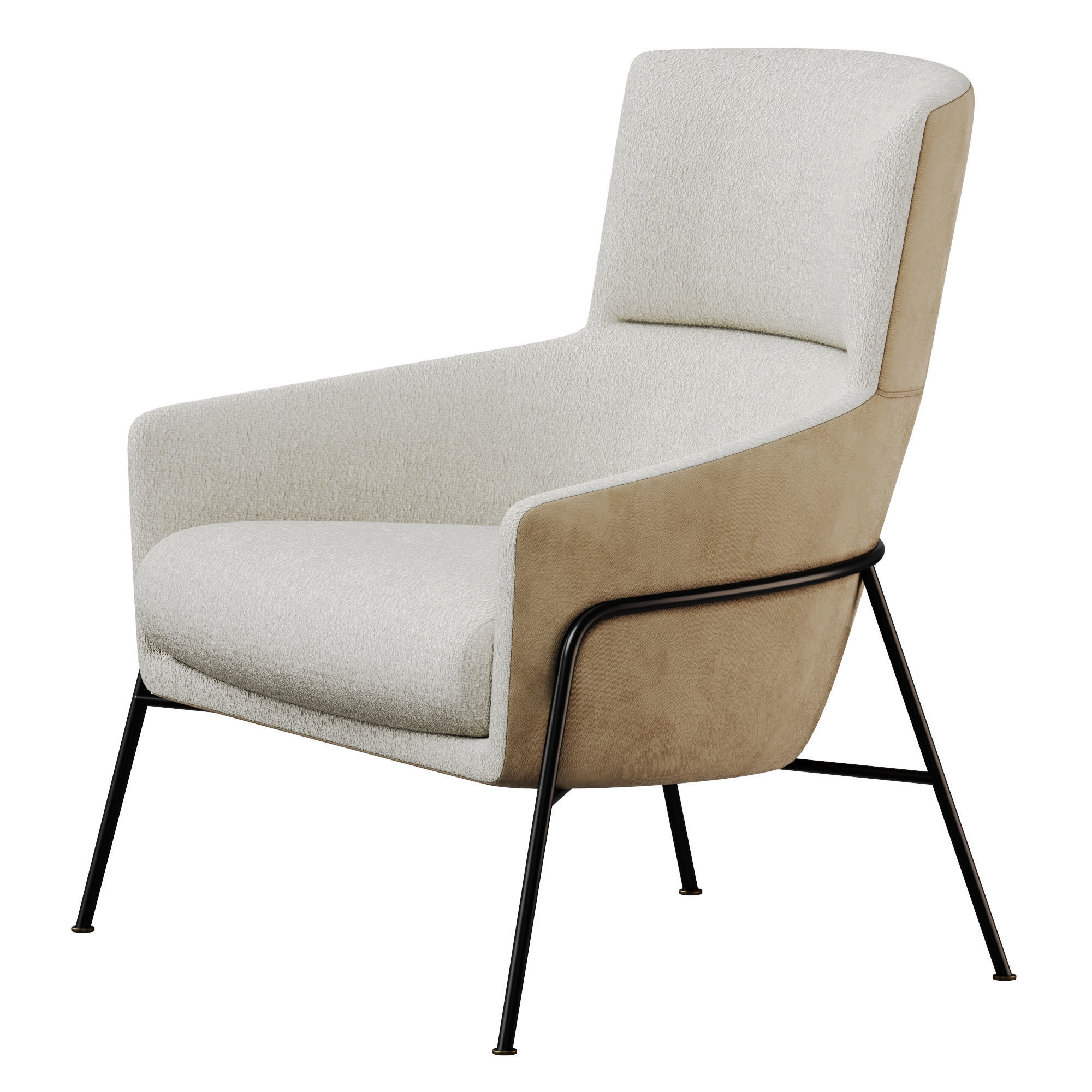 Adele Armchair by Twils 3D model_4