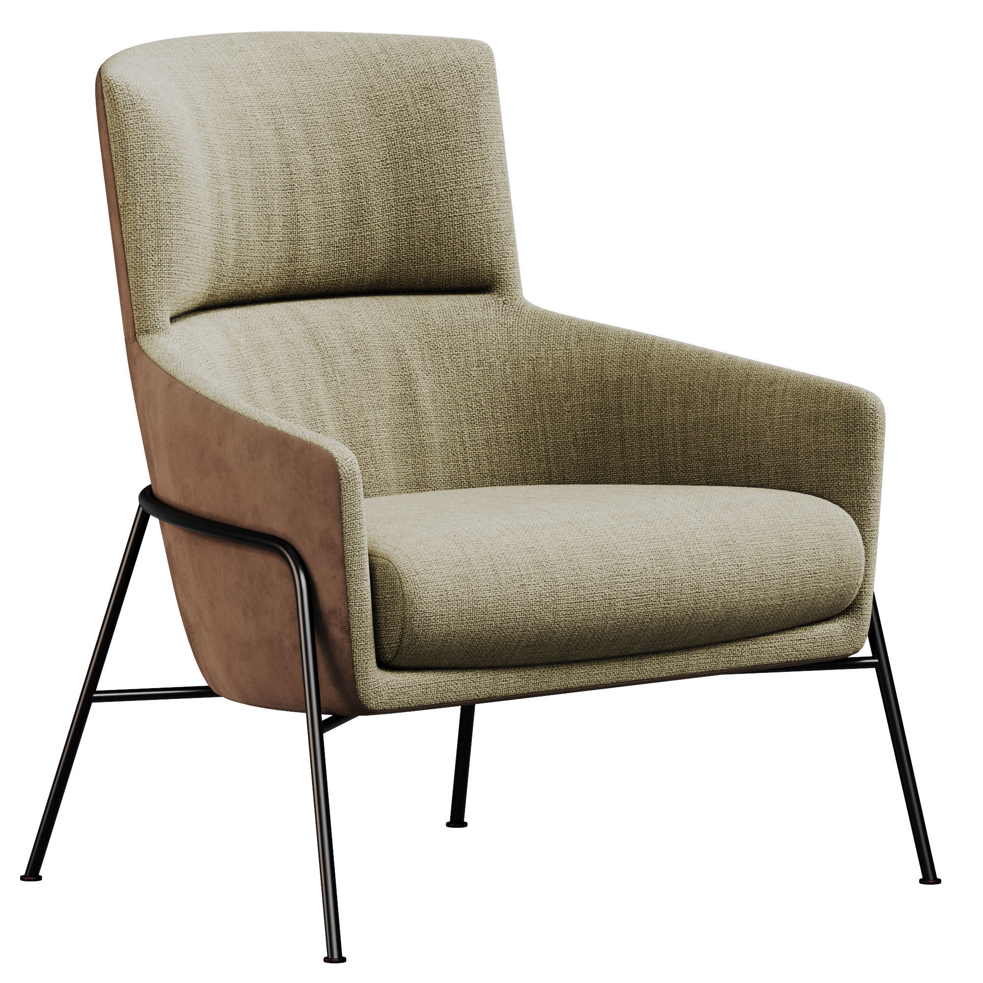 Adele Armchair by Twils 3D model_1