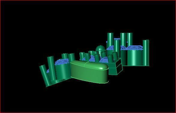 daimond nose pin 3D print model_12