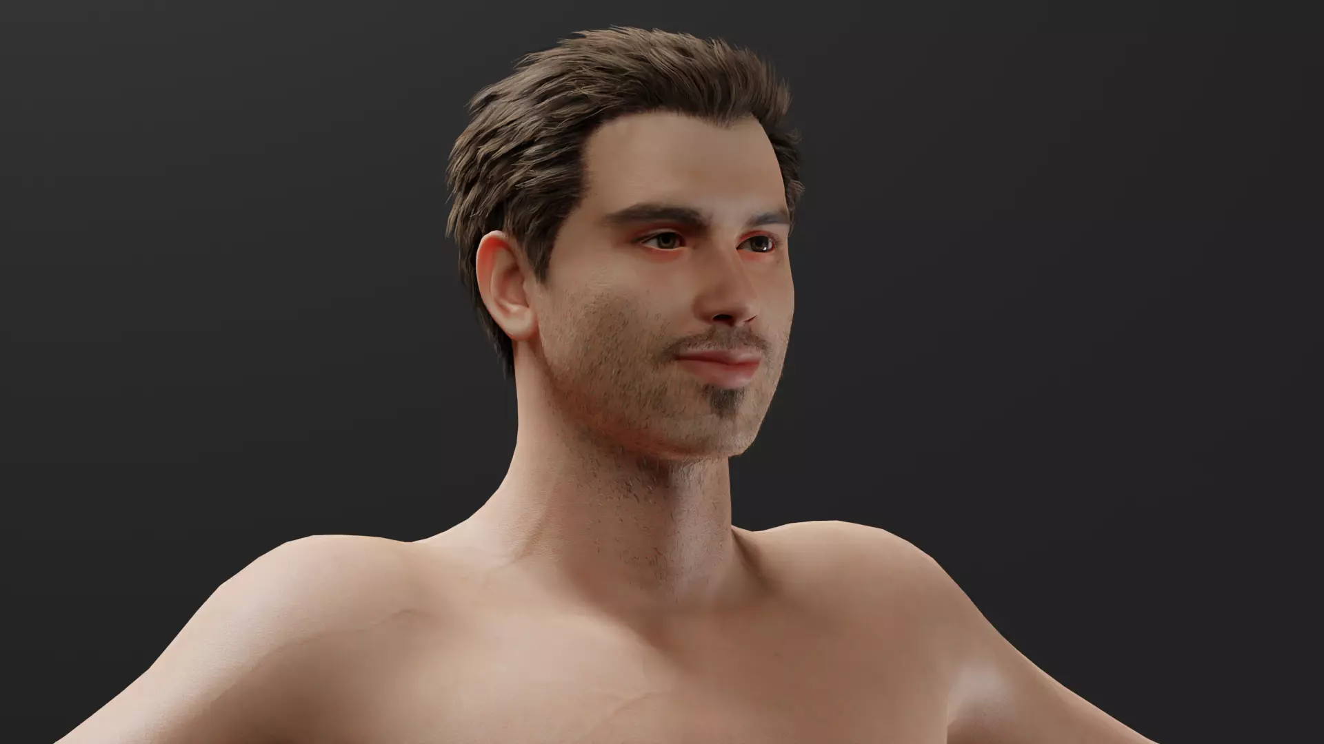 Realistic Male - Ricky 3D model_0