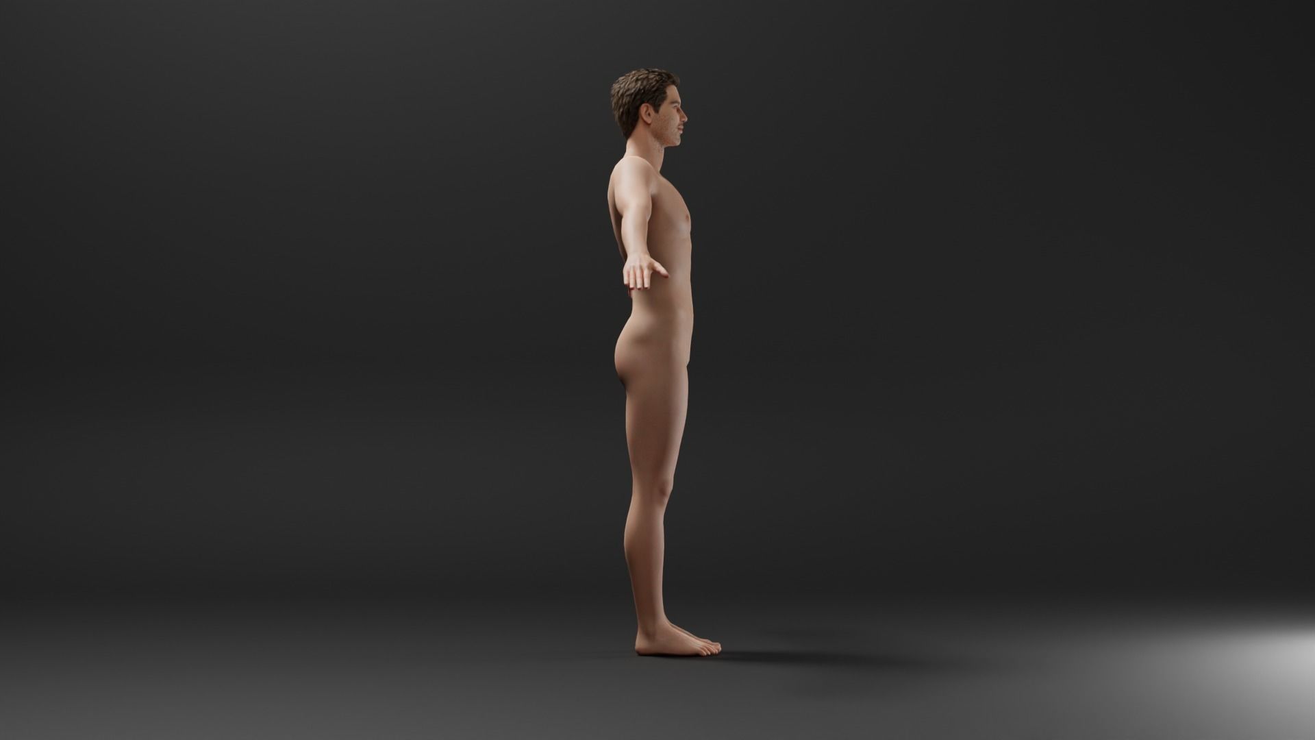 Realistic Male - Ricky 3D model_2