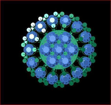 Daimond nose pin 3D print model_8