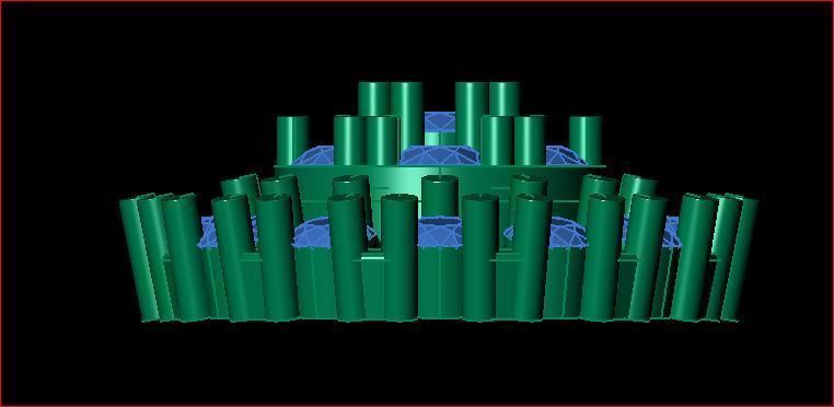 Daimond nose pin 3D print model_10