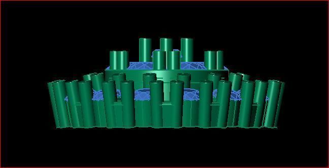 Daimond nose pin 3D print model_9