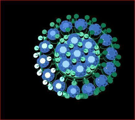 Daimond nose pin 3D print model_6