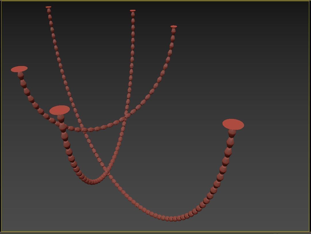 Sean Lavin Collier Pendant Chandelier-006 3D model_4