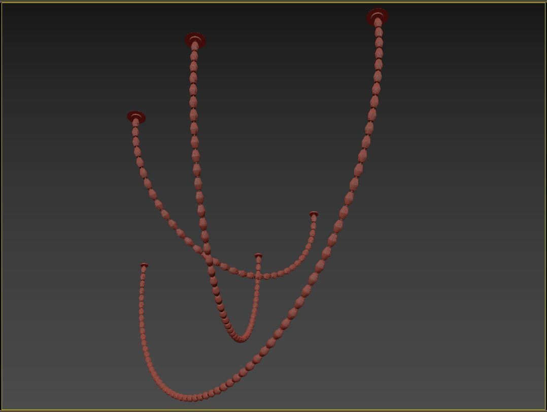 Sean Lavin Collier Pendant Chandelier-006 3D model_8