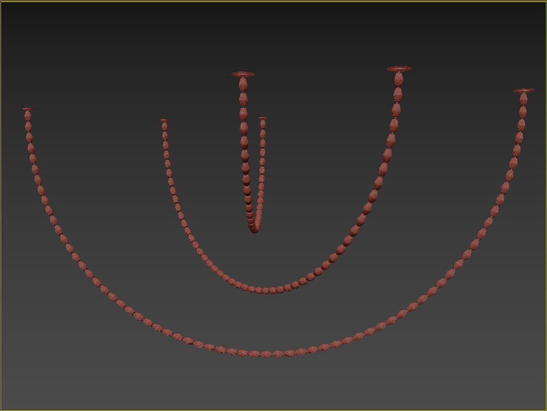 Sean Lavin Collier Pendant Chandelier-006 3D model_5