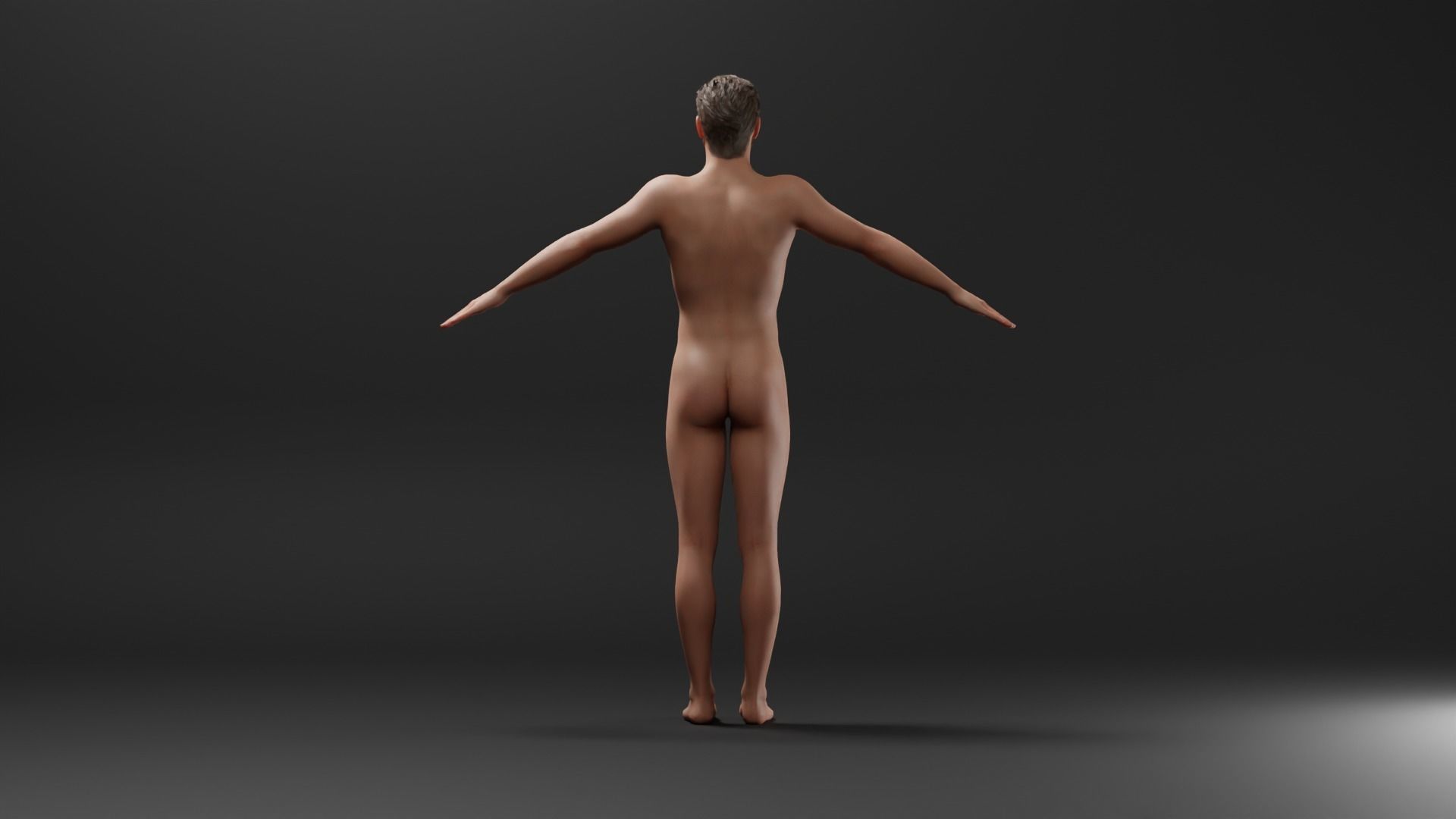 Realistic Male - Diego 3D model_3