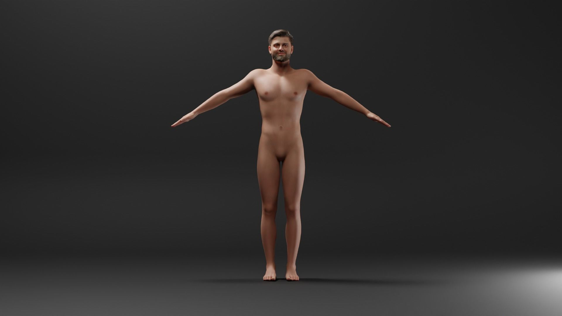 Realistic Male - Diego 3D model_1
