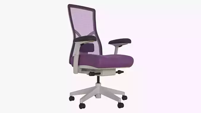 High Back Ergonomic Office Chair Leather