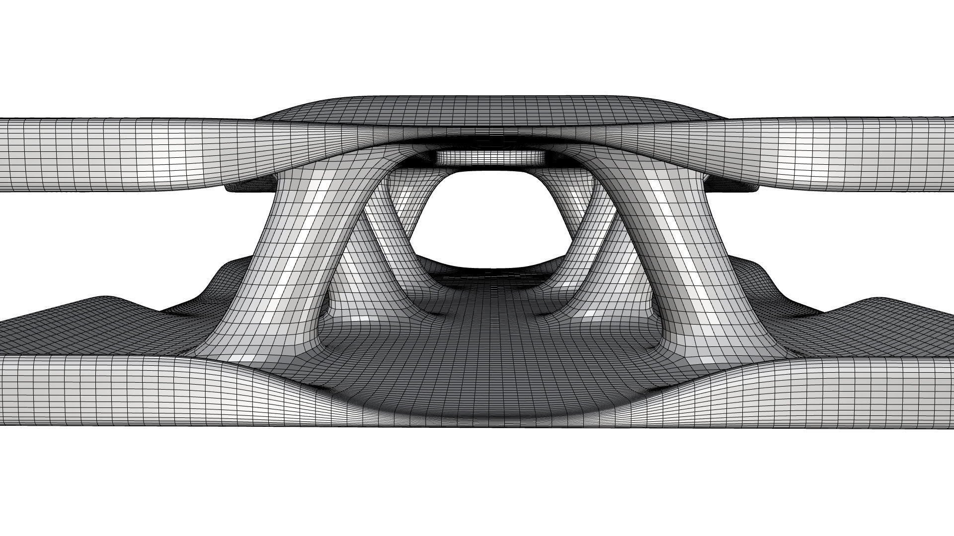 3D model Low Poly Columns Pavilion VR / AR / low-poly | CGTrader