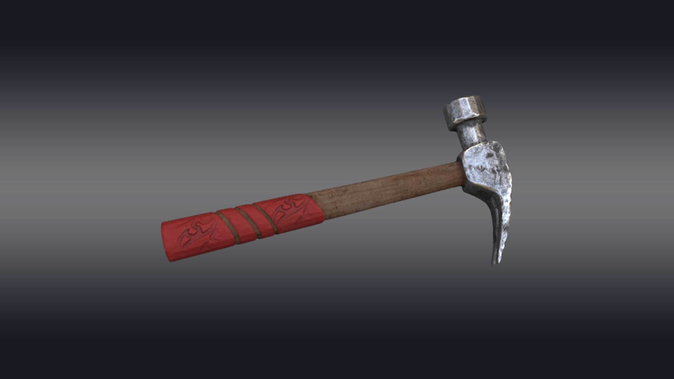 Hammer 3D model_2