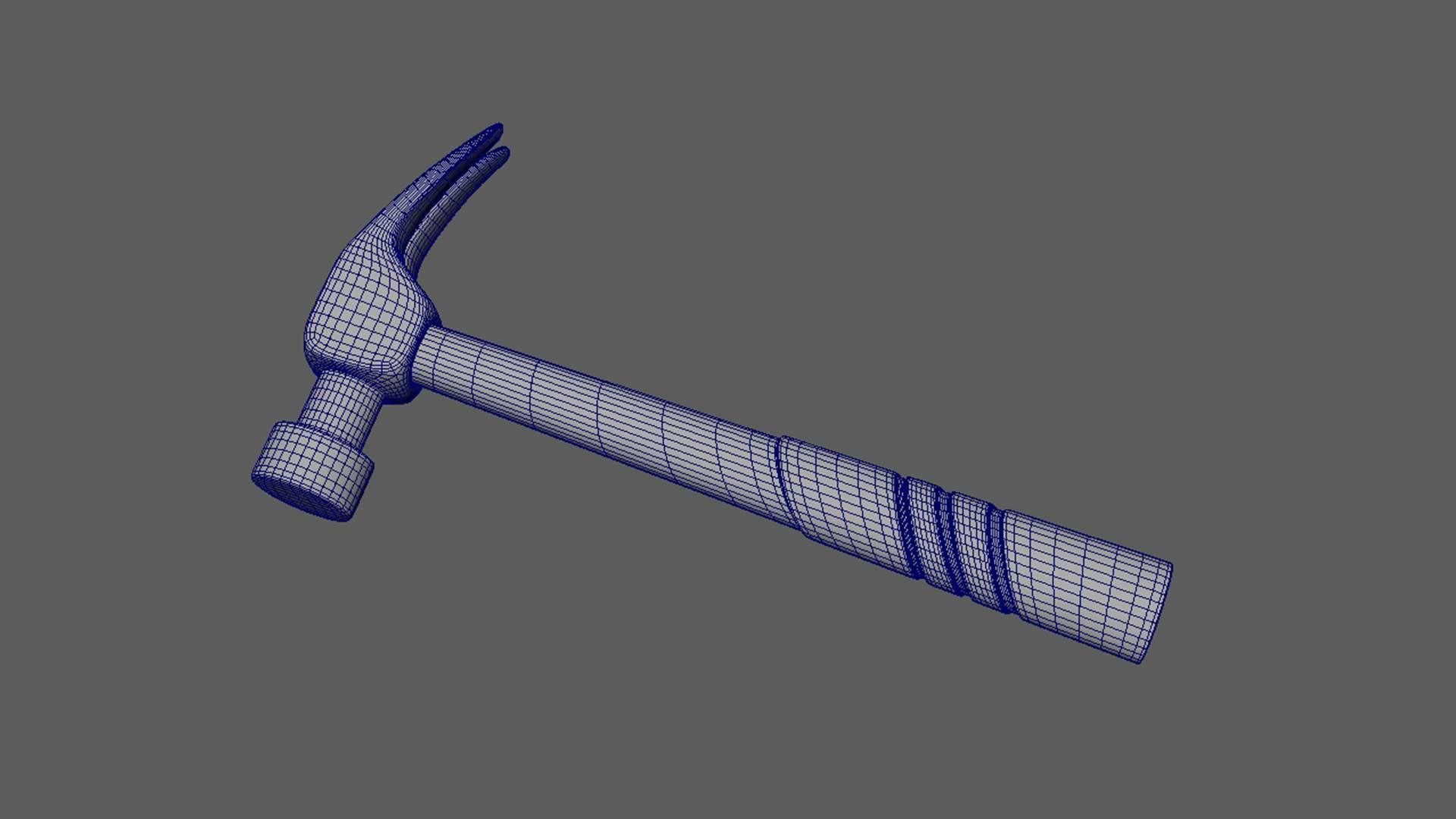 Hammer 3D model_6