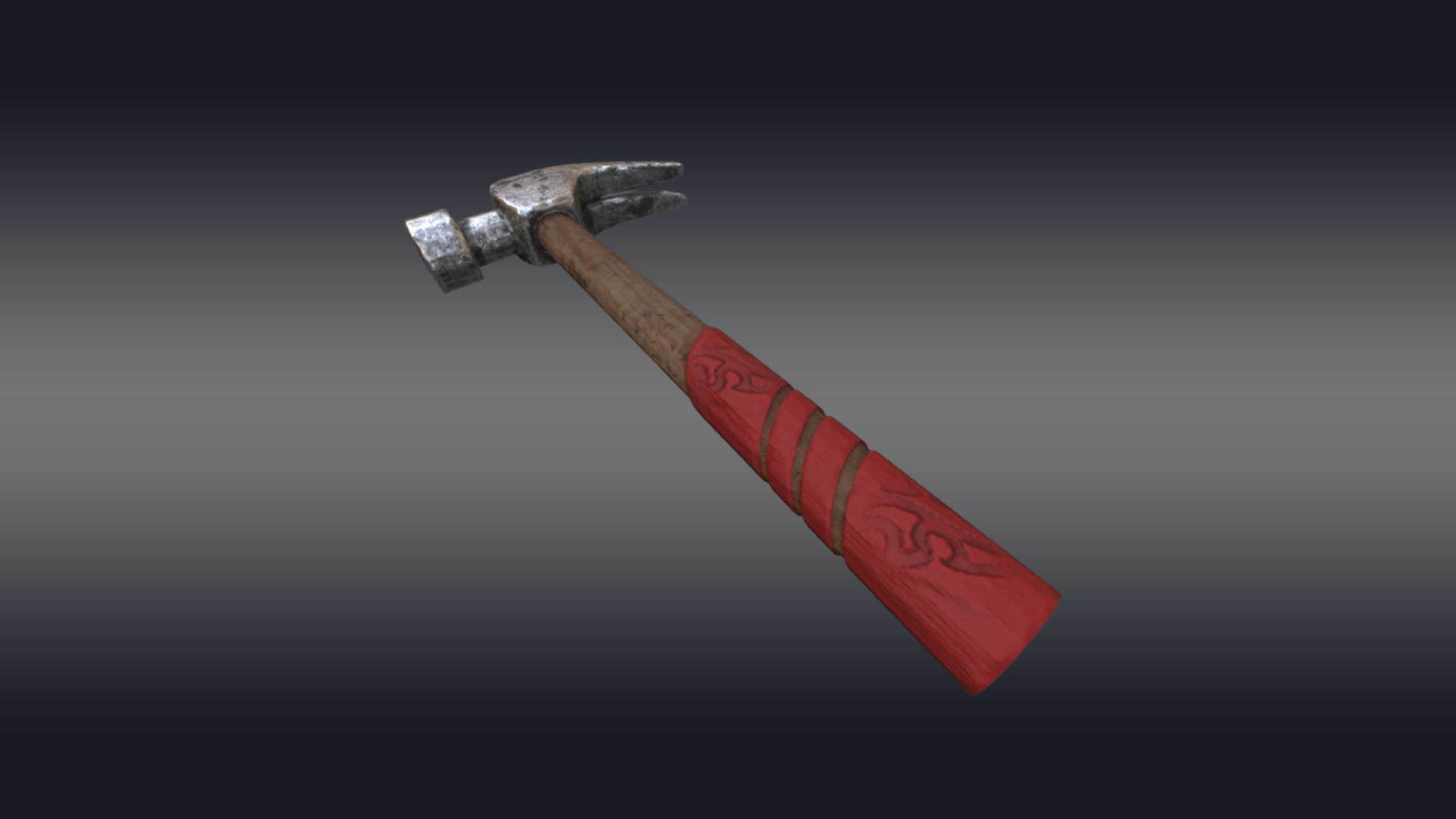Hammer 3D model_1