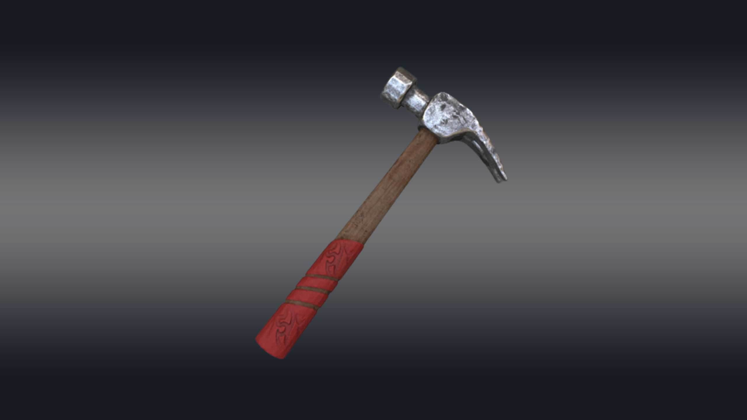 Hammer 3D model_3