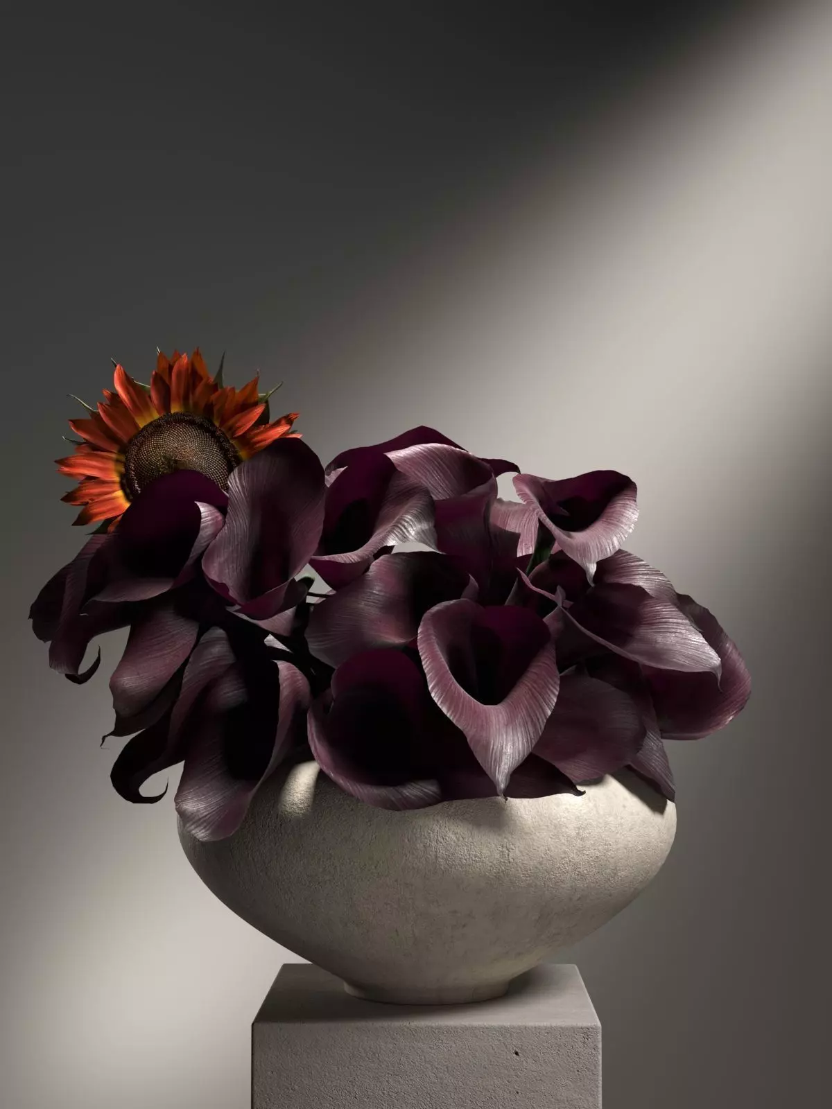 Vase with Flowers 2 3D model_0