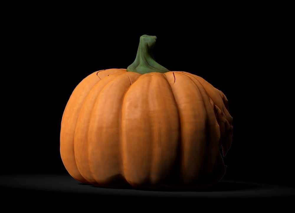 Jack-O-Lantern - Pumpkin 3D print model_4