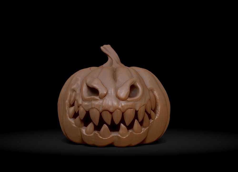 Jack-O-Lantern - Pumpkin 3D print model_12