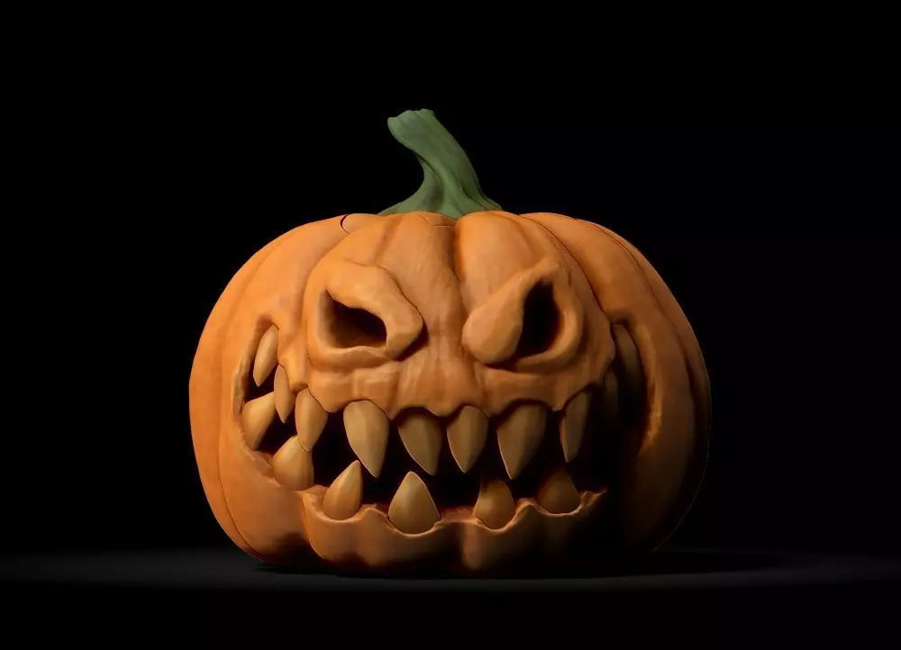 Jack-O-Lantern - Pumpkin 3D print model_0