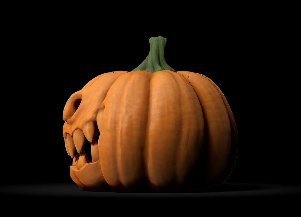 Jack-O-Lantern - Pumpkin 3D print model_6
