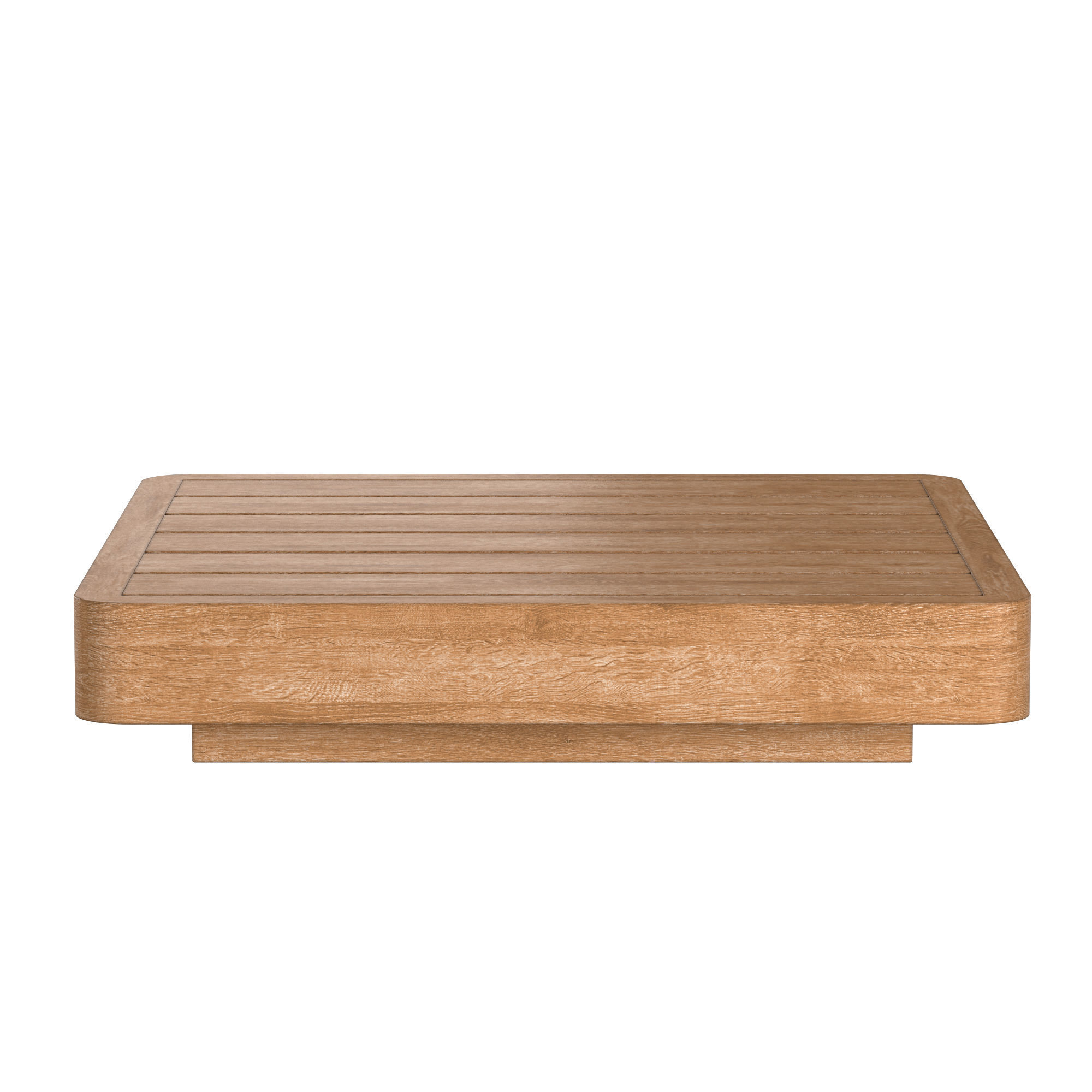 MAYA TEAK SQUARE SIDE TABLE 3D model_2