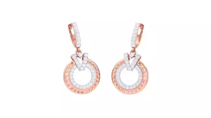 High Jewelry Earrings 3dm stl 3dm stl obj mtl 3mf details