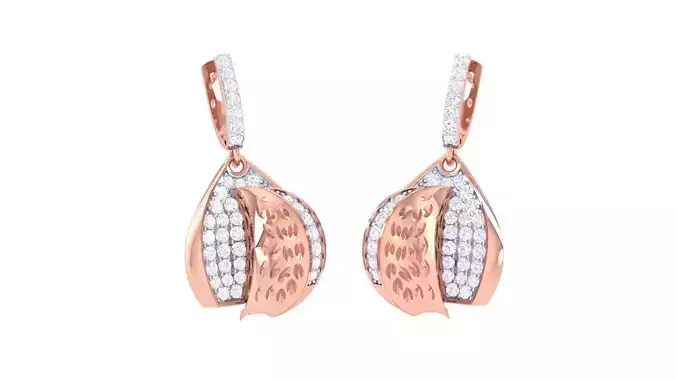 High Jewelry Earrings 3dm stl 3dm stl obj mtl 3mf details