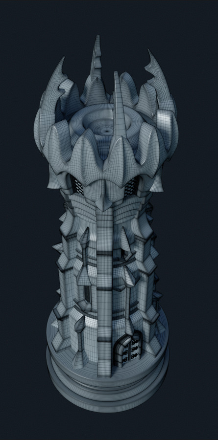 Tower 3D model_5
