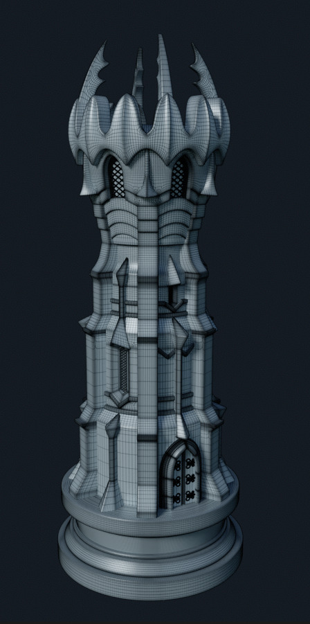 Tower 3D model_4