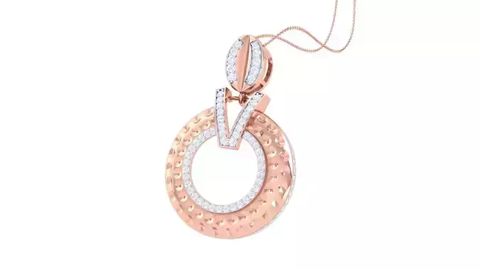 High Jewelry Pendant Necklace 3dm stl 3mf obj glb render