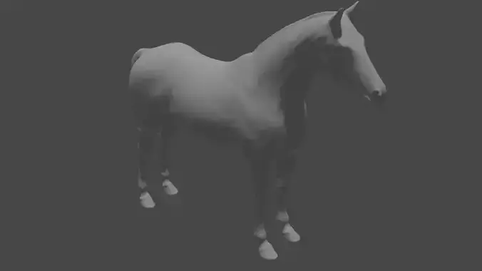 Low Poly Horse