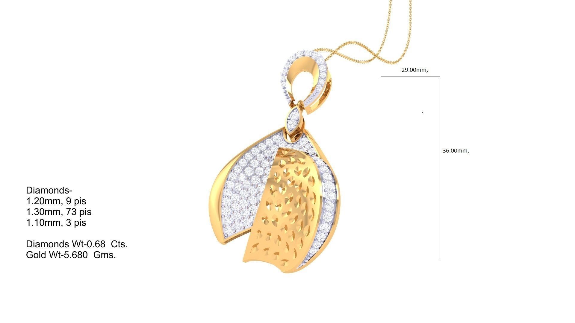 Beetles High Jewelry Pendant Necklace 3dm stl 3mf obj glb render 3D print model_1