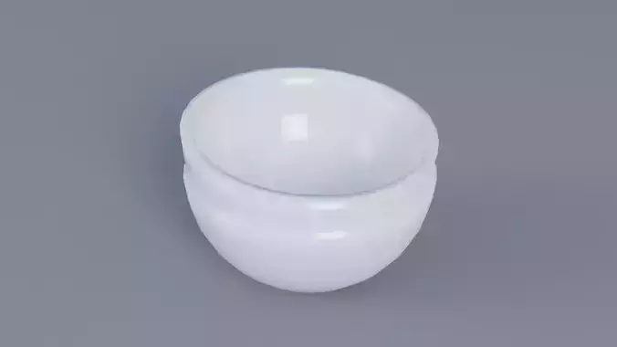 Noodle Bowl - Soup Plate 3D model