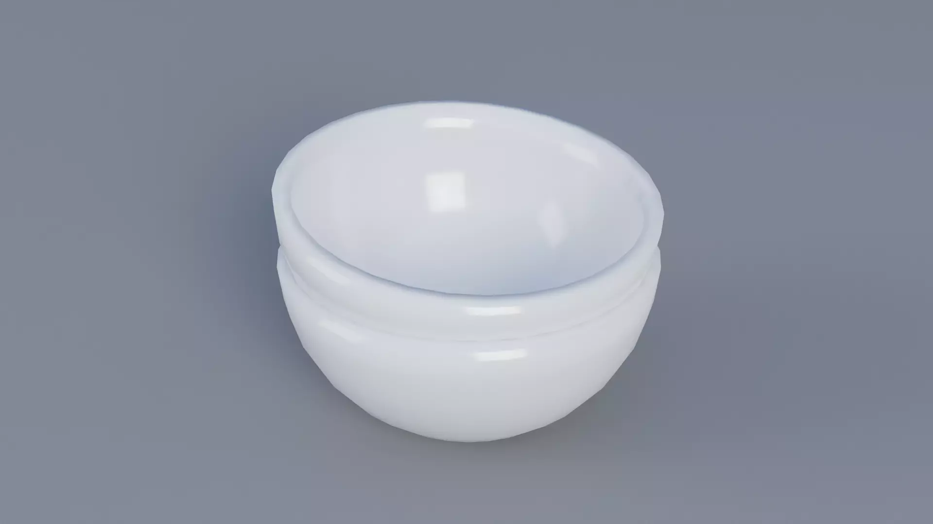 Noodle Bowl - Soup Plate 3D model Low-poly 3D model_0