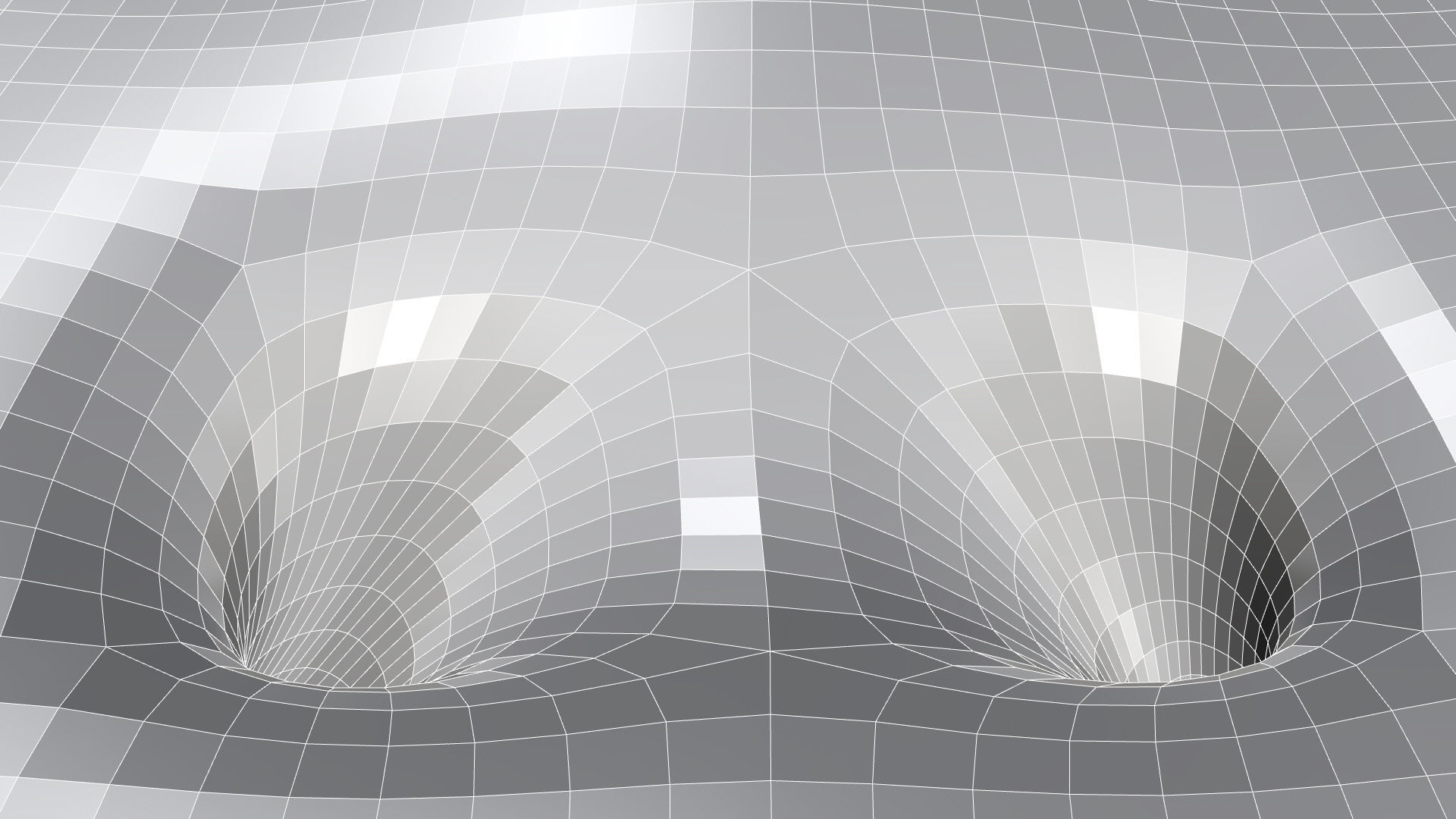 Wavy Pavilion Smooth Columns Low-poly 3D model_35