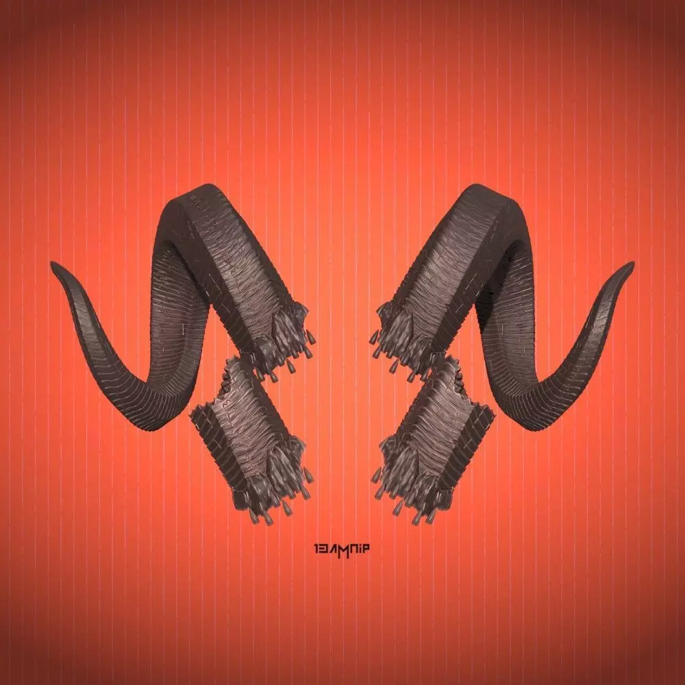 KARLACH HORNS FROM BALDURS GATE 3 3D print model_0