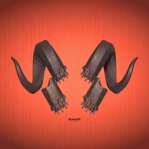 KARLACH HORNS FROM BALDURS GATE 3 3D print model