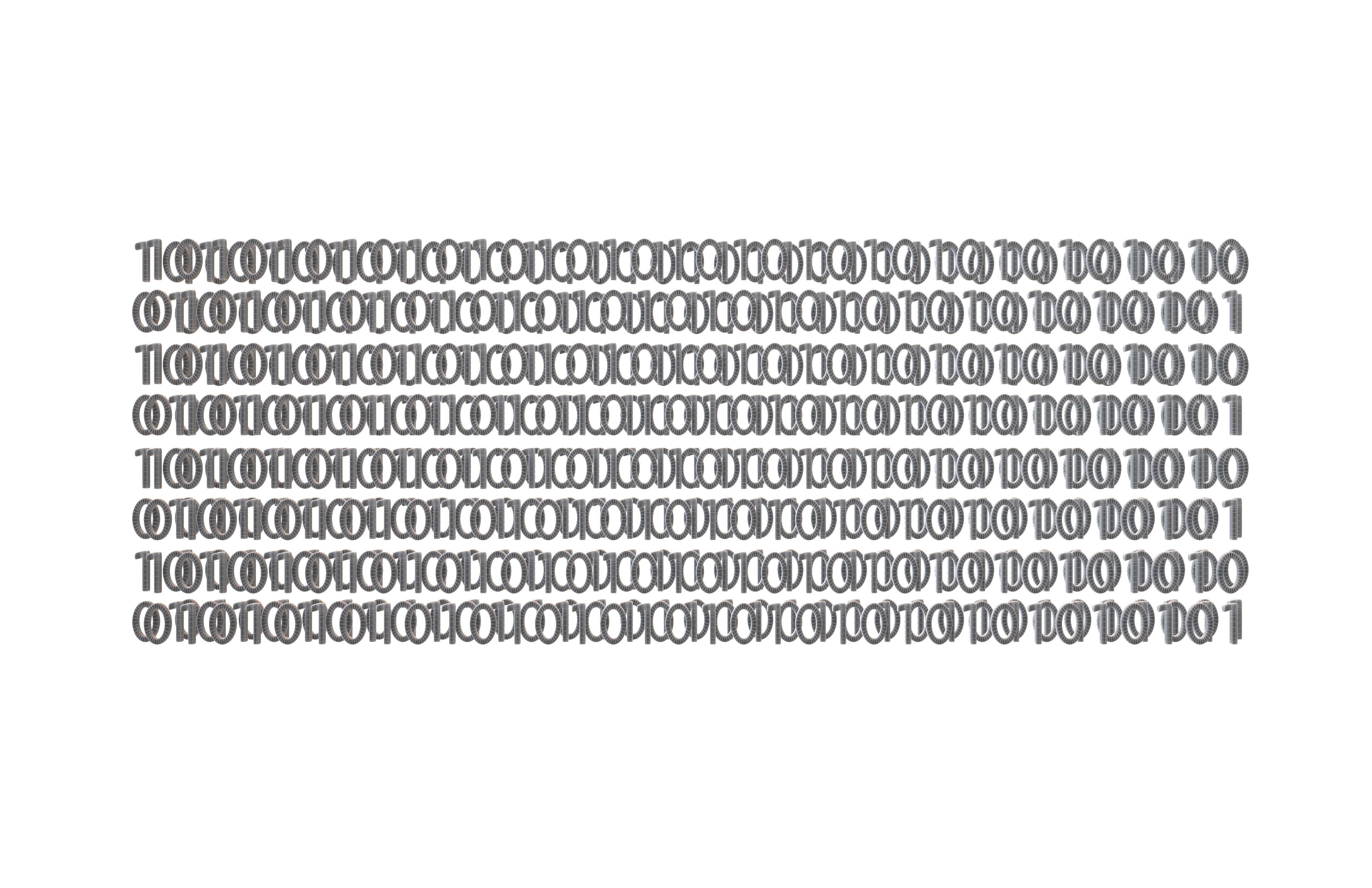 Binary 3D Style Background V2 003 3D model_6