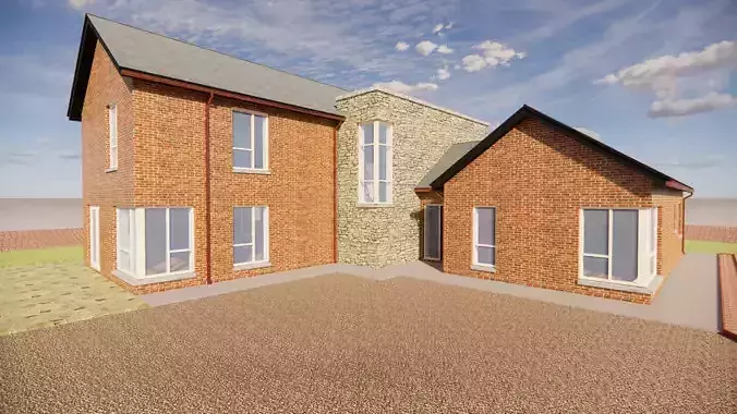 House construction and Interior model