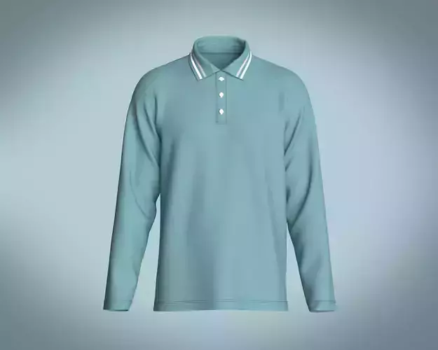 Mens Tripping Collar Polo