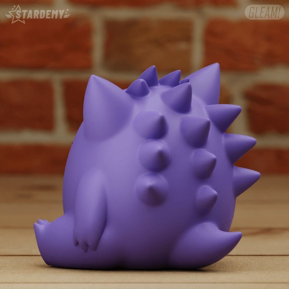 GENGAR CHIBI 3 MODELS POKEMON 3D print model_7
