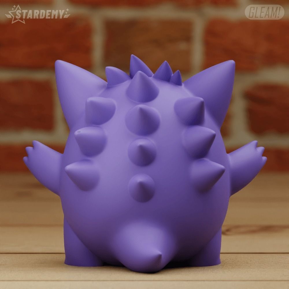 GENGAR CHIBI 3 MODELS POKEMON 3D print model_10