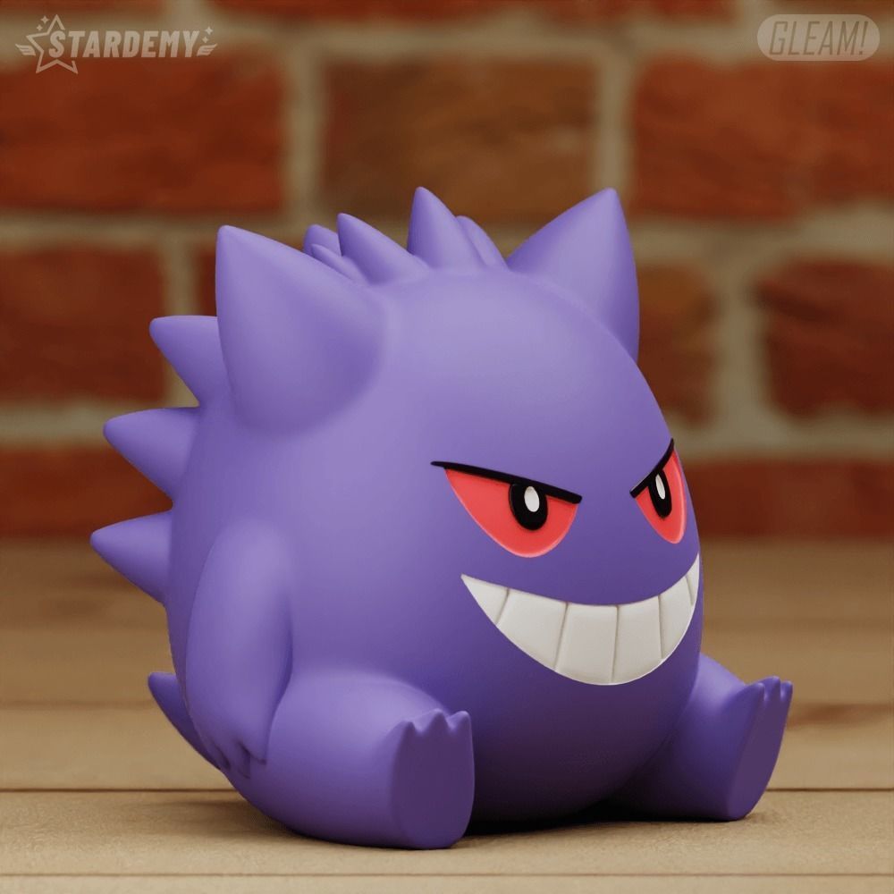GENGAR CHIBI 3 MODELS POKEMON 3D print model_6