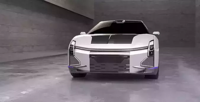 Hiphy Z Concept car electric vehicle