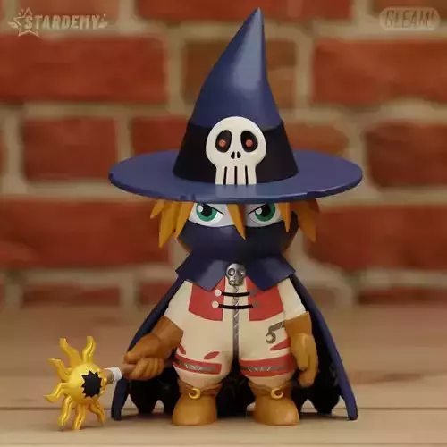 Wizardmon Chibi 2 models Easy Print
