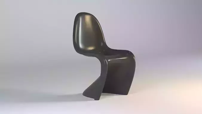 Vitra Panton chair 3D model