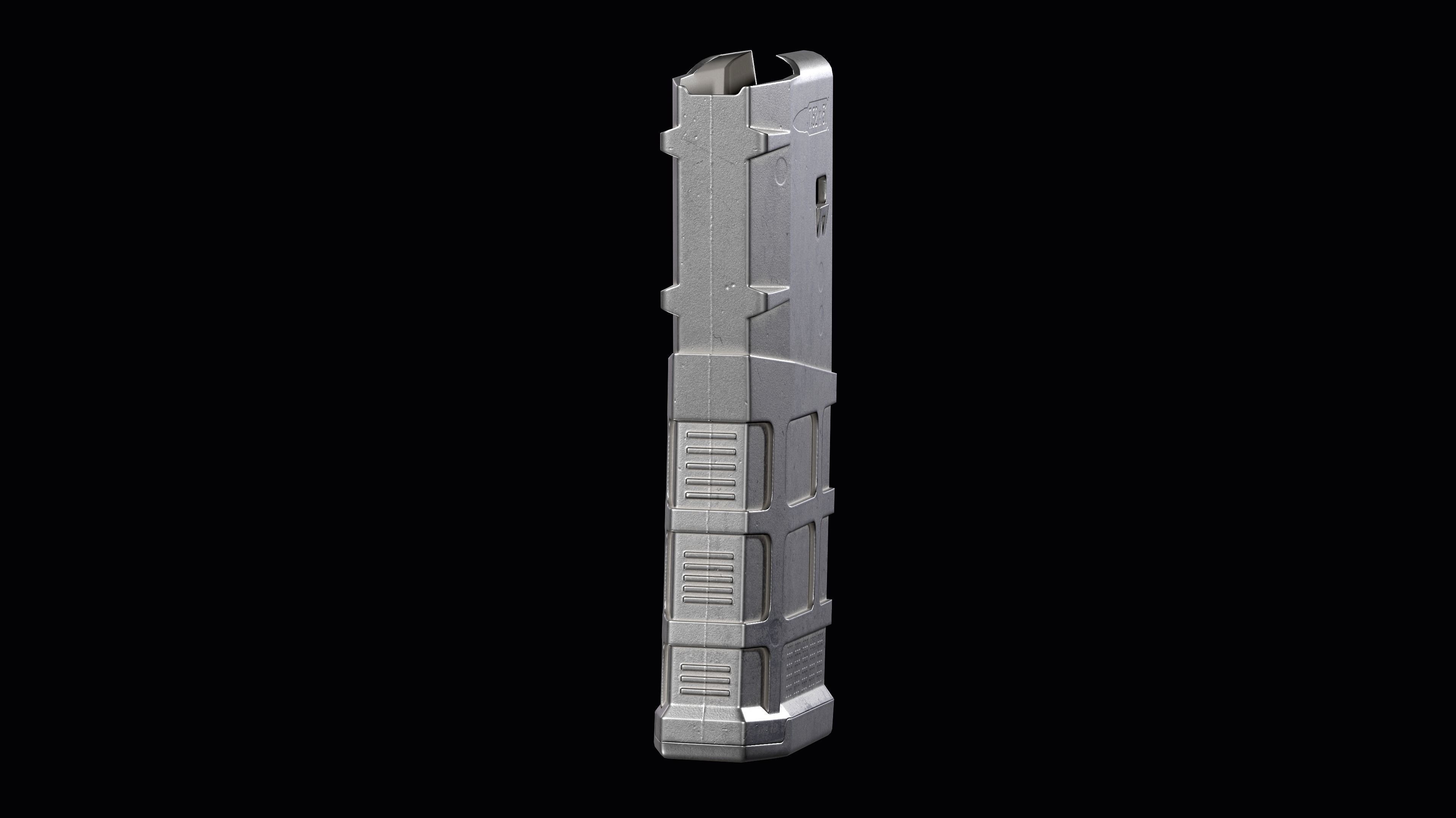Magazine AR 10 Magpul PMAG 20 LR SR Gen M3 308 win Low-poly 3D model_8