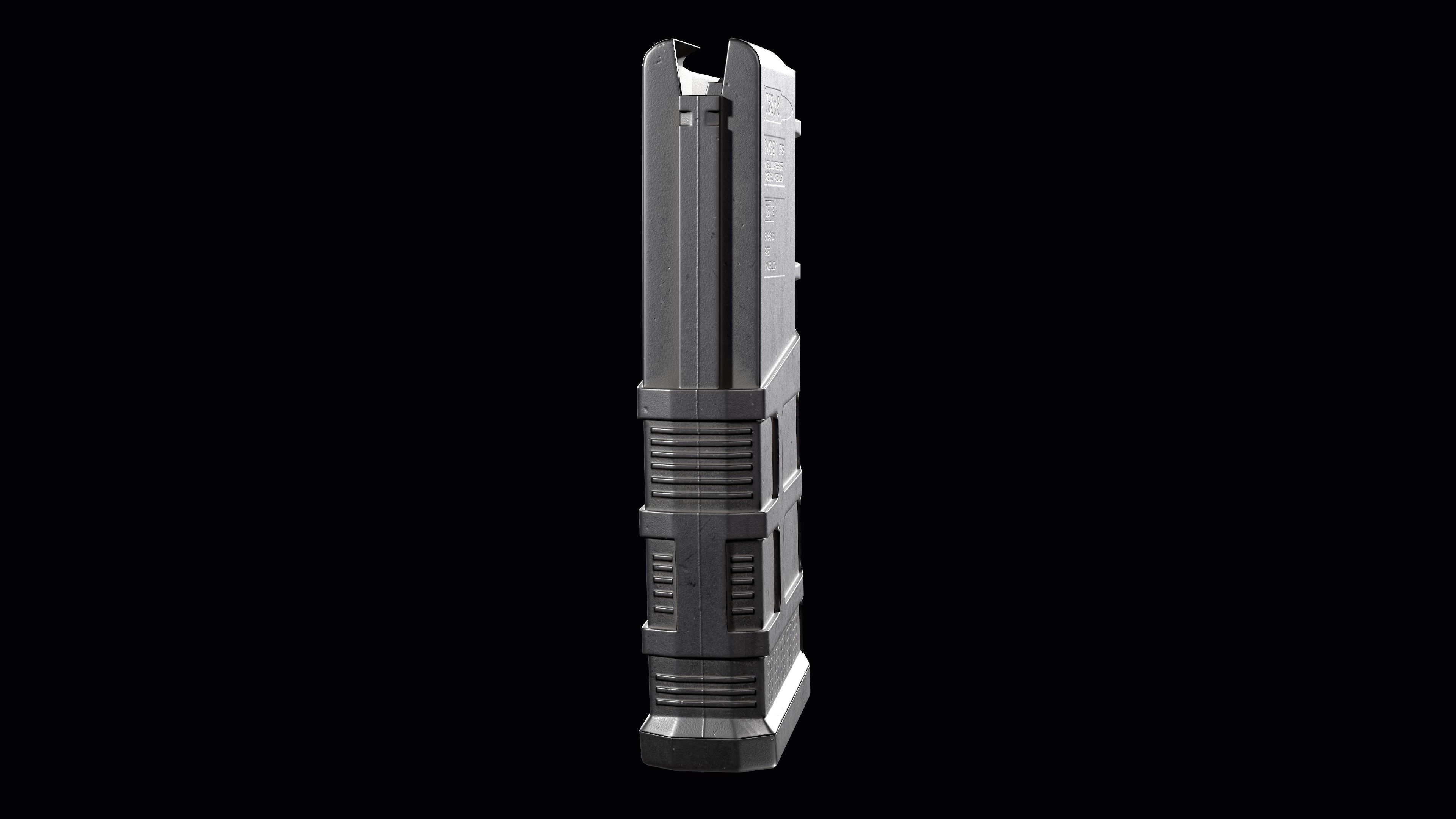 Magazine AR 10 Magpul PMAG 20 LR SR Gen M3 308 win Low-poly 3D model_7