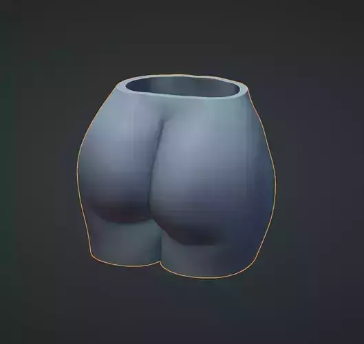 Female Butt Planter 3D print model